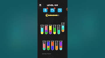 Water Color Sorting|Level 109