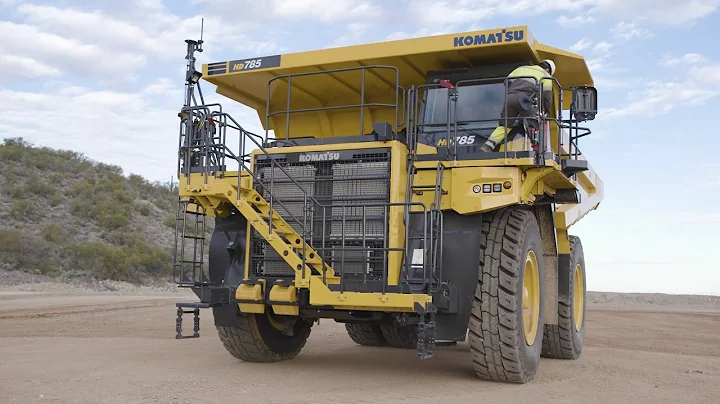 Komatsu HD785-8 cab familiarization
