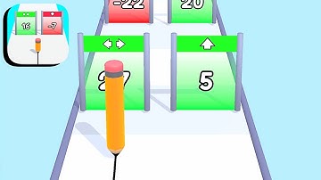 Long Pencil Run ​- All Levels Gameplay Android,ios (Part 4)