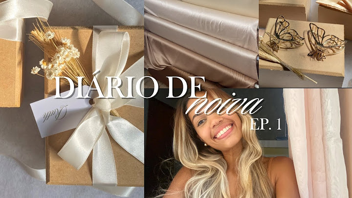 FIZ O CONVITE DOS PADRINHOS - EP 1: DIÁRIO DE NOIVA 👰🏽‍♀️💍