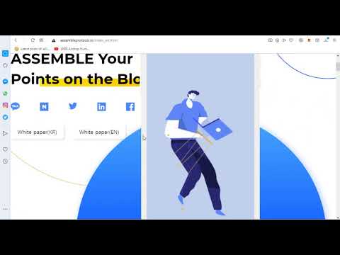 ASSEMBLE PROTOCOL -ASSEMBLE YOUR POINTS ON BLOCKCHAIN|  LISTED ON COINONE JOIN BOUNTY TO EARN ASM