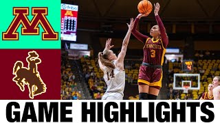 Minnesota vs Wyoming Highlights | 2024 NCAA Women's Basketball Championship - Quarterfinal