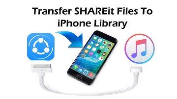 How To Send Files from SHAREit App To your IPhone Storage