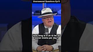 How long is it ok to be on social media per day - The White Hatter Unanswered Question