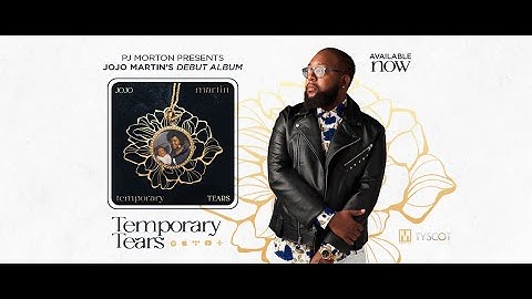 JoJo Martin - TEMPORARY TEARS  (LYRIC VIDEO)