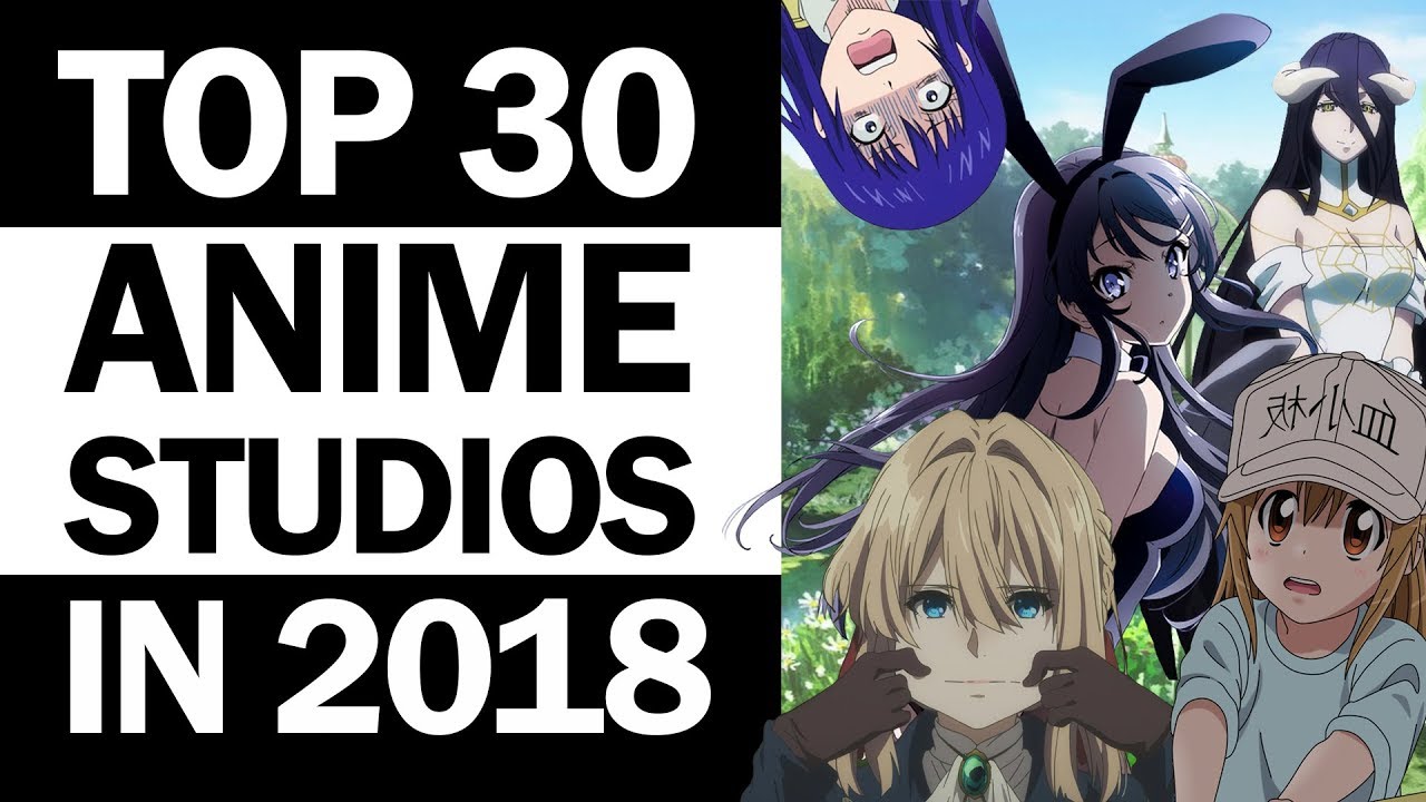 Top Anime Studios  Times Glo