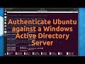 Authenticate Ubuntu against Active Directory