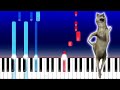 Dancing Wolf Meme (Piano Tutorial)