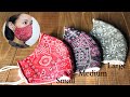 One Of The Easiest 3D Face Mask S M L Sewing Tutorial｜DIY 3 Layer Mask For Beginner