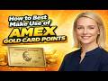 How to Best Make Use Of American Express Gold Card Points - Julia'sTutorials