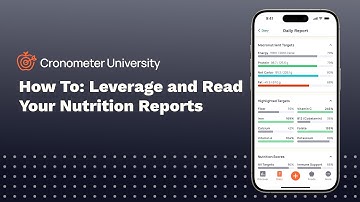 How to: Leverage and Read Your Nutrition Reports