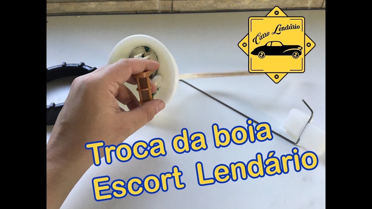 Troca da boia de combustivel Escort 1993