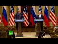 Путин и Трамп. Интересные моменты пресс-конференции в Хельсинки.