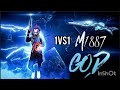 1VS1 M1887 COP DANGEROUS GAMEPLAY 😱 FREE FIRE 🔥 @Techbaniyaji