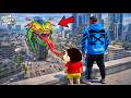 Franklin & Shinchan Found a CURSED MONSTER BIKE in GTA 5!