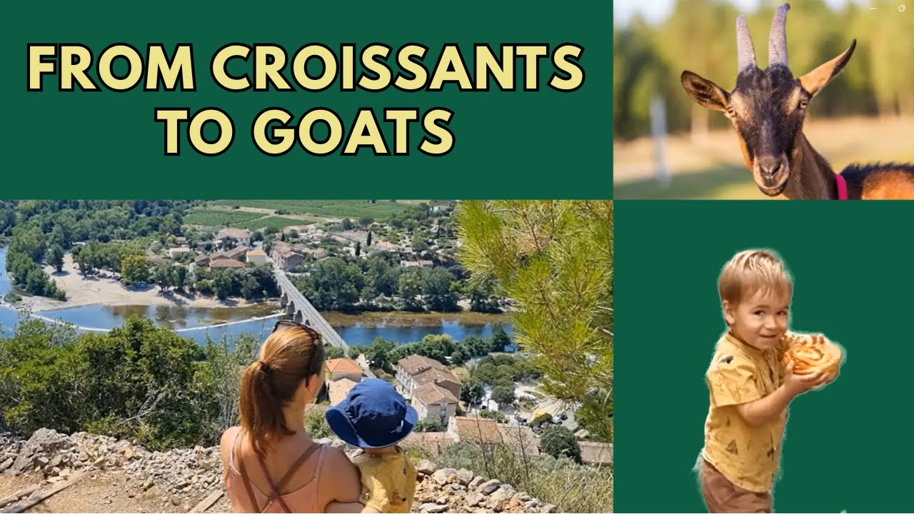 A Simple Day in France - Fresh Croissants, Village Views & Goat Farm