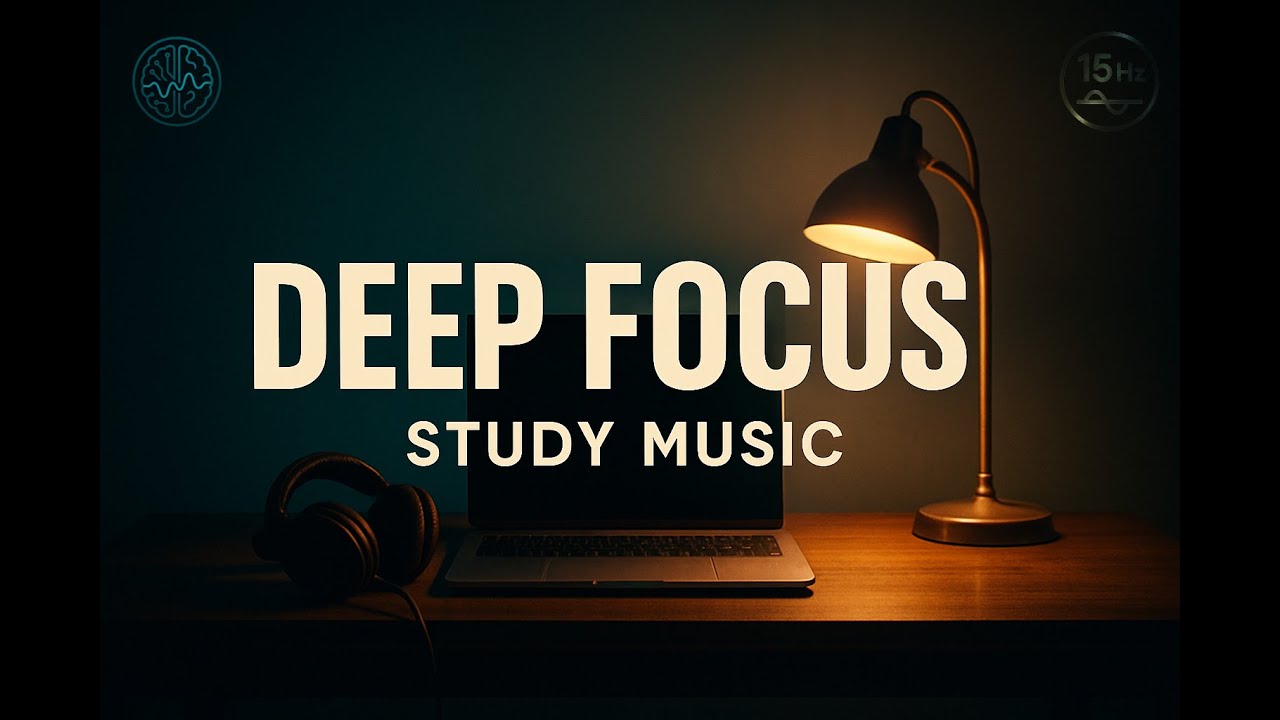 Deep Focus Study Music – 1 Hour 15Hz Betawaves No Vocals