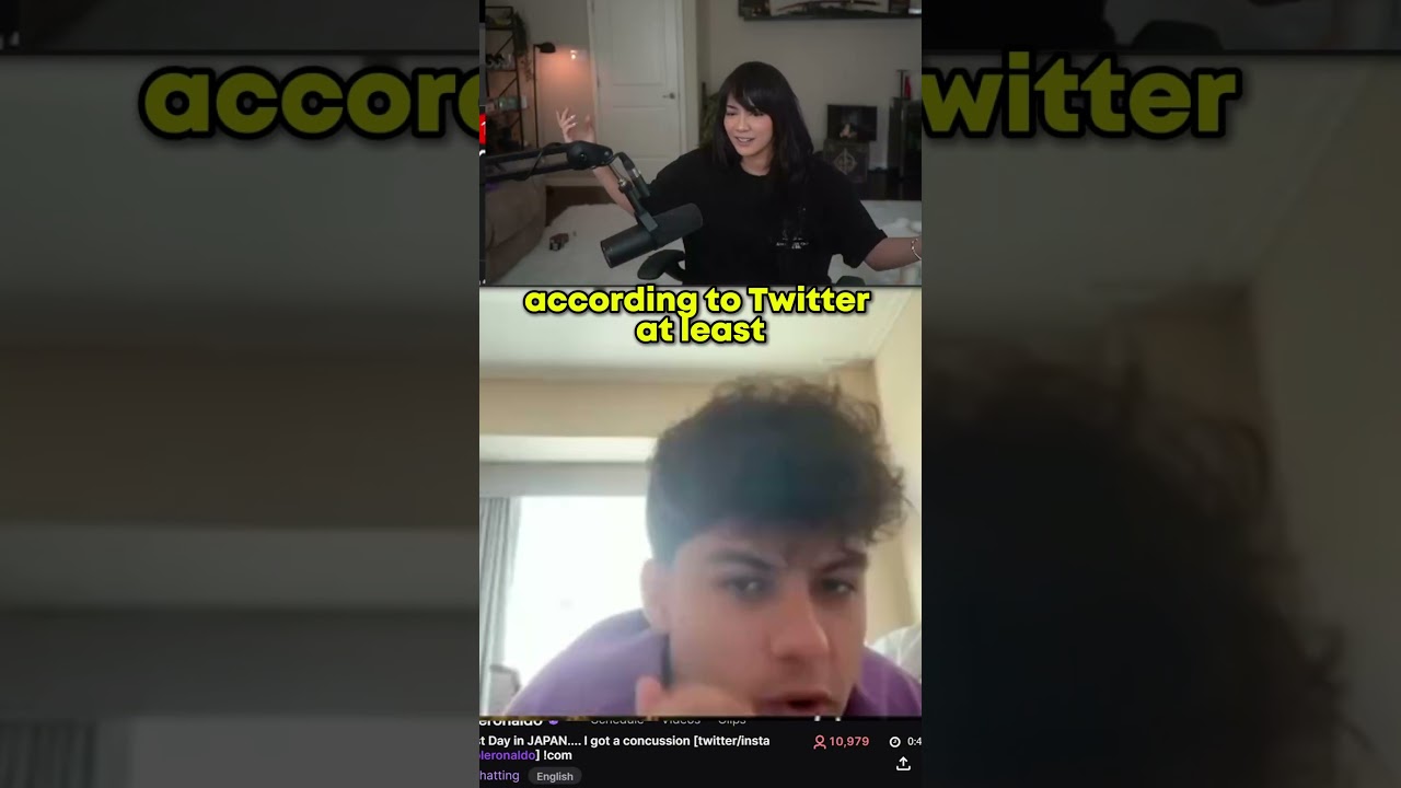 Cinna clicks on Rons stream at the wrong time...