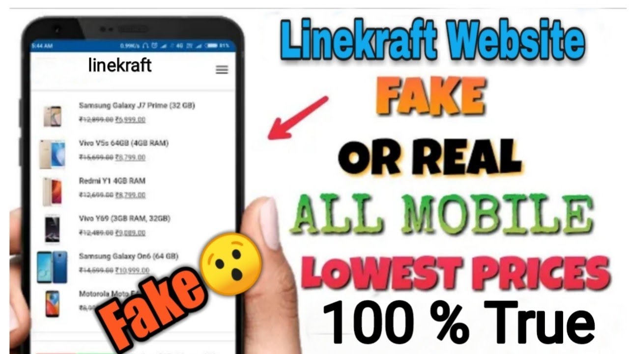 Linekraft Shopping website Real/Fake...??