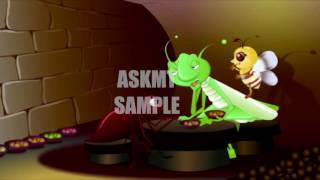 Ant & hopper E learning 2D Animation