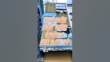 Bán nhà mặt tiền cư xá đô thành-Nguyễn Hiền quận 3 chỉ 8 tỷ #nhamattien #nhamatpho #shorts #bđs