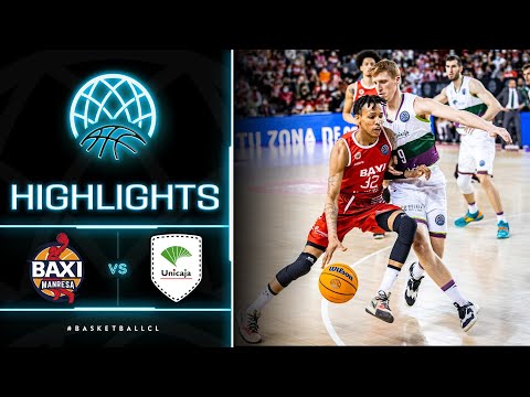 BAXI Manresa v Unicaja Malaga - Highlights | Basketball Champions League 2021-22