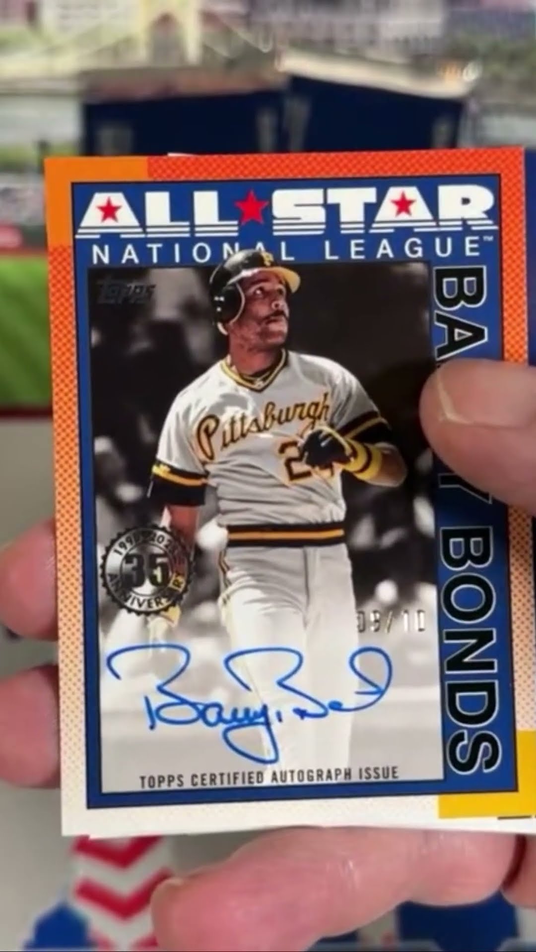 BARRY BONDS **AGAIN!** /10 AUTO - YouTube