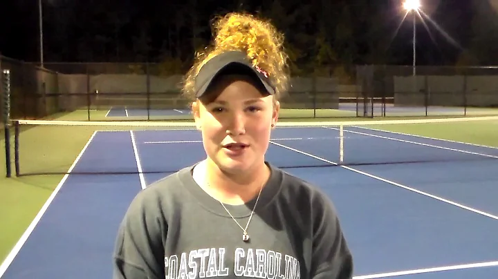 Dutch Fork girls tennis' Rachel Brannigan