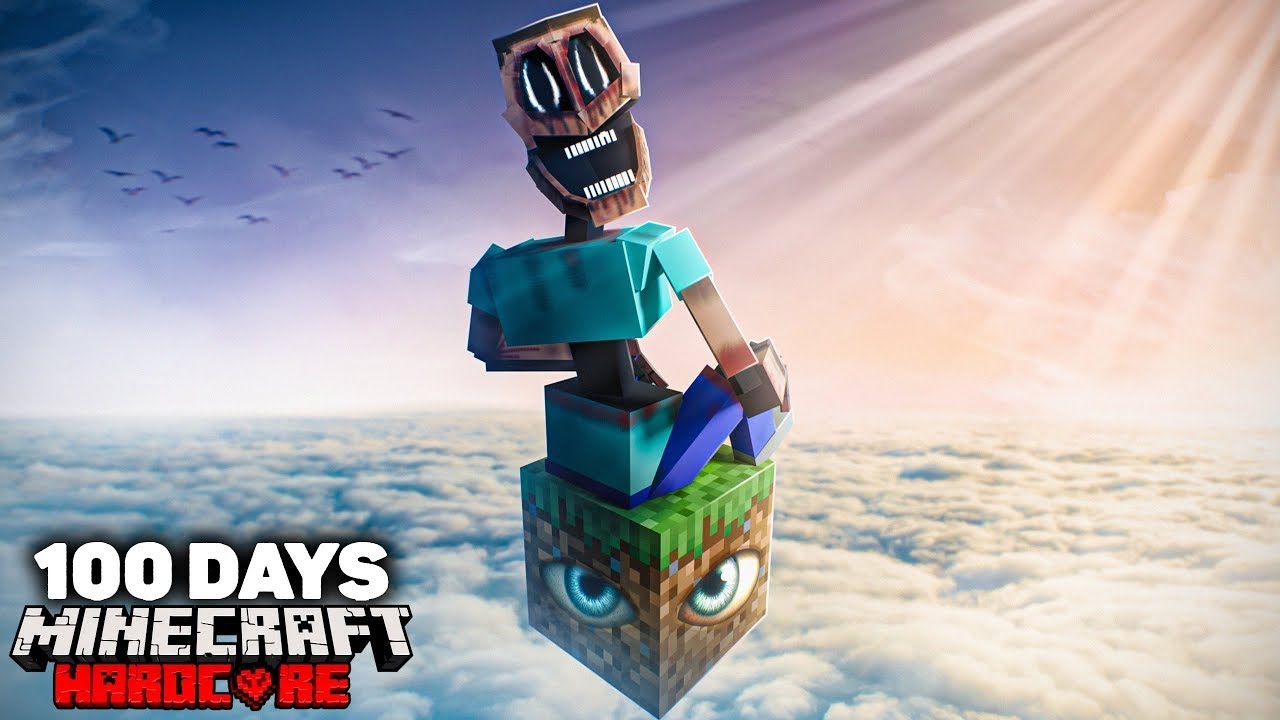 Ep 2  AM CĂZUT ÎN IAD LA PRIMUL BLOCK 😱 (Minecraft One Block Horror)