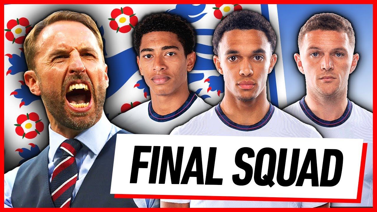 FINAL 26-MAN ENGLAND EURO 2020 SQUAD!