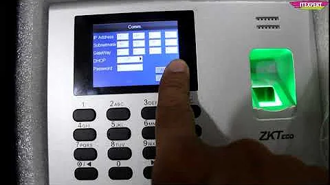 installation and Unboxing of attendance machine ZKT K40 | & Users Configuration