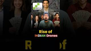 From 3 Idiots to ₹5000 Cr Drone Empire: The True Story of IdeaForge 🚁#shorts #trending #drone