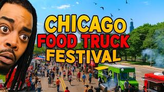 Shocking Turn Out At The 12th Annual Chicago Food Truck Festival