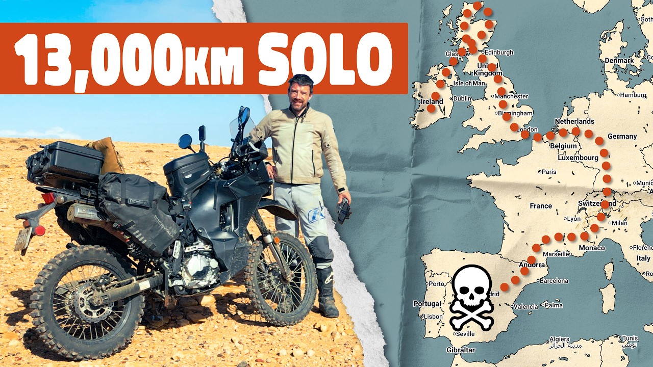 Как моя мечта о поездке на мотоцикле по Европе закончилась катастрофой