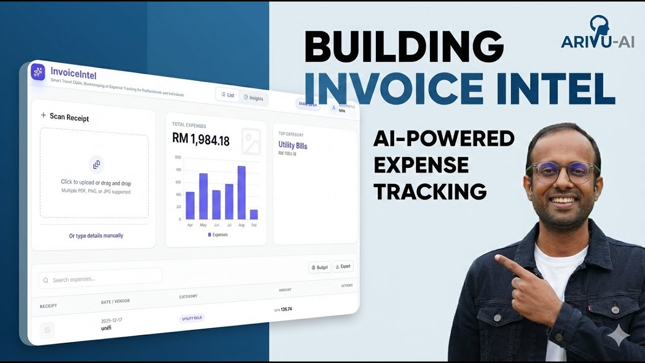 I built an Invoice Expense Tracking Web Application to be used.