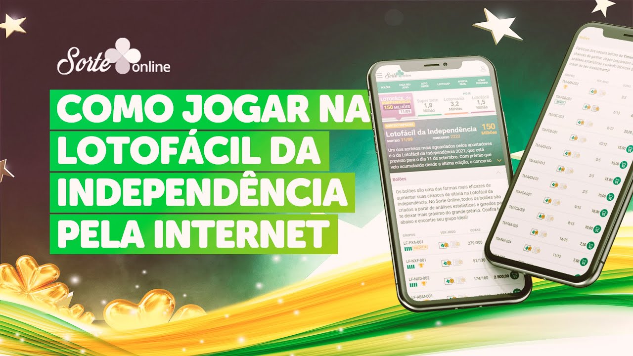 COMO JOGAR NA LOTOFÁCIL DA INDEPENDÊNCIA PELA INTERNET?