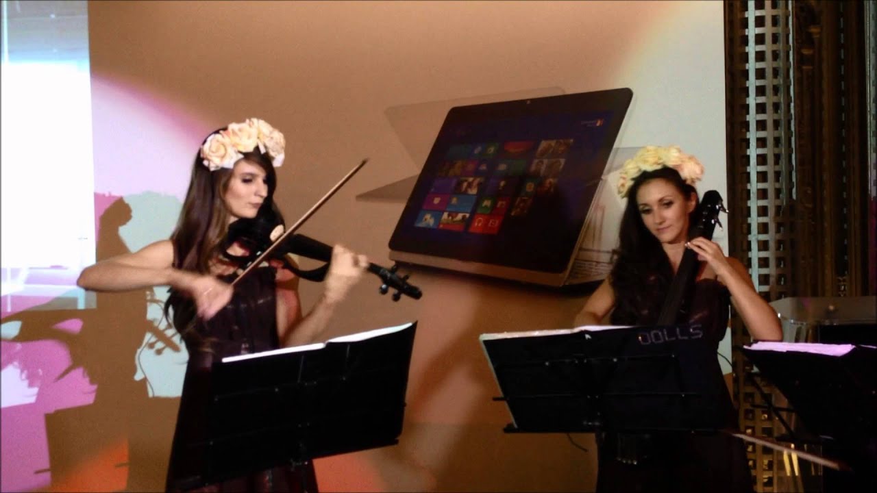 Струнное Электро трио DOLLS - презентация Sony Vaio Fit