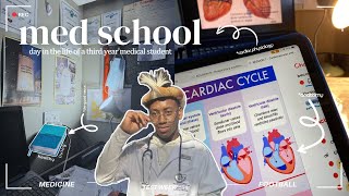 MEDSCHOOL VLOG 🫀// test week + studying + football + friends + motivation