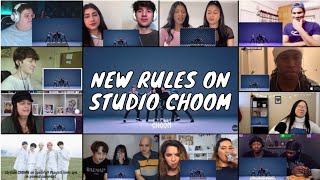 Txt New Rules On Studio Choom Reaction Mashup