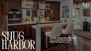 Snug Harbor // Luxurious Newport Beach Remodel by Marc Pridmore Design
