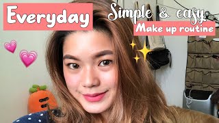 My simple & easy EVERYDAY MAKEUP ROUTINE | chantILY