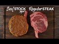 24hrs Beef Stock Aged Steak Experiment | Guga Foods