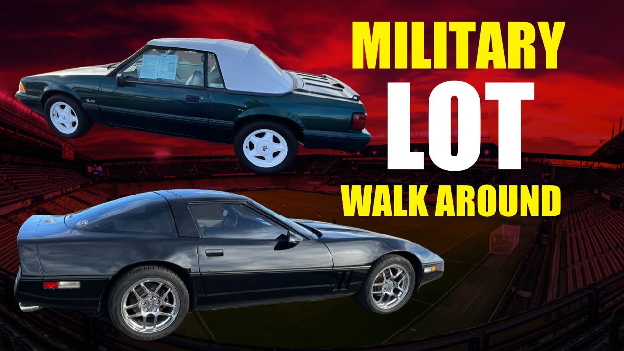 Military Lot Walk Around Nellis AFB YouTube