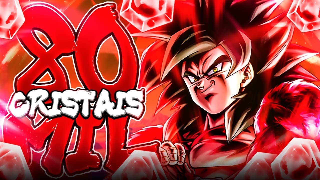 é isso mesmo... Eu GASTEI 80 MIL CRISTAIS no GOKU SSJ4 ULTRA e FOI INCRÍVEL...
