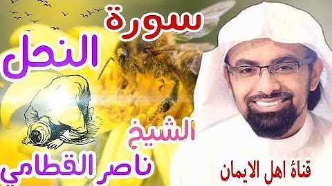 سورة النحل كاملة بصوت رائع الشيخ ناصر القطامي surat alnahl kamilat bisawt alshaykh nasir alqattami