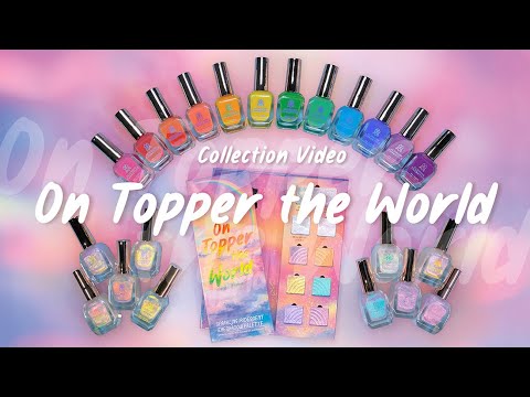 On Topper the World Collection | Closeup Look | Eyeshadow Palette