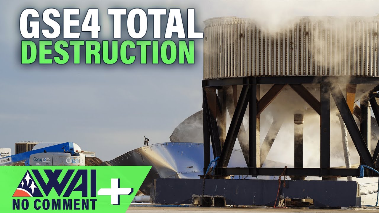 WAI NC | Hidden cargo door and GSE4 test tank tested until failure