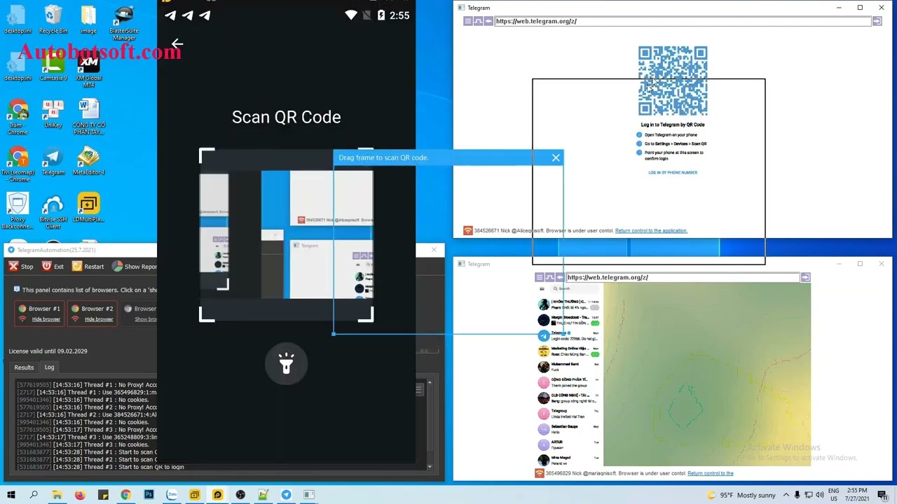 How to Scrape Online Users on Telegram|Telegram Farming Bot