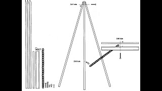 Step by Step process for making a miniature wooden easel for your tiny art or dollhouse! by Barbara Stanton.