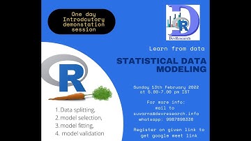Statistical modelling of data using R One Day Workshop
